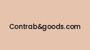 Contrabandgoods.com Coupon Codes