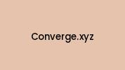 Converge.xyz Coupon Codes