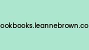 Cookbooks.leannebrown.com Coupon Codes