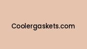 Coolergaskets.com Coupon Codes