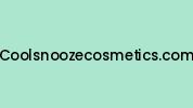 Coolsnoozecosmetics.com Coupon Codes
