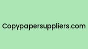 Copypapersuppliers.com Coupon Codes
