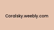 Coralsky.weebly.com Coupon Codes