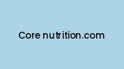 Core-nutrition.com Coupon Codes