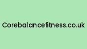 Corebalancefitness.co.uk Coupon Codes