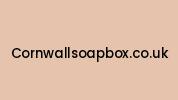 Cornwallsoapbox.co.uk Coupon Codes