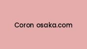 Coron-osaka.com Coupon Codes