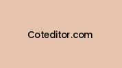 Coteditor.com Coupon Codes