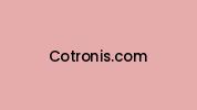 Cotronis.com Coupon Codes