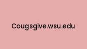 Cougsgive.wsu.edu Coupon Codes