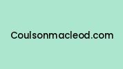 Coulsonmacleod.com Coupon Codes