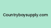 Countryboysupply.com Coupon Codes