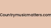 Countrymusicmatters.com Coupon Codes