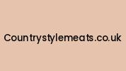 Countrystylemeats.co.uk Coupon Codes