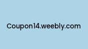Coupon14.weebly.com Coupon Codes