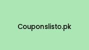 Couponslisto.pk Coupon Codes