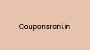 Couponsrani.in Coupon Codes