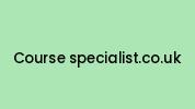 Course-specialist.co.uk Coupon Codes