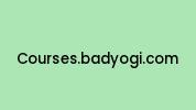 Courses.badyogi.com Coupon Codes
