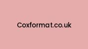 Coxformat.co.uk Coupon Codes