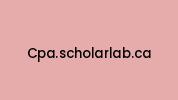 Cpa.scholarlab.ca Coupon Codes