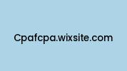 Cpafcpa.wixsite.com Coupon Codes