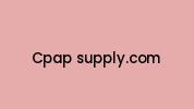 Cpap-supply.com Coupon Codes