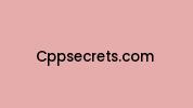 Cppsecrets.com Coupon Codes