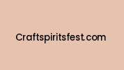 Craftspiritsfest.com Coupon Codes