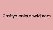 Craftyblanks.ecwid.com Coupon Codes