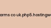 Crasterarms-co-uk.php5.hostingweb.co.uk Coupon Codes