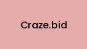 Craze.bid Coupon Codes