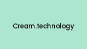 Cream.technology Coupon Codes