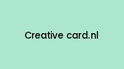 Creative-card.nl Coupon Codes