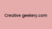 Creative-geekery.com Coupon Codes