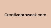 Creativeproweek.com Coupon Codes