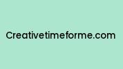 Creativetimeforme.com Coupon Codes