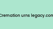 Cremation-urns-legacy.com Coupon Codes