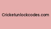 Cricketunlockcodes.com Coupon Codes