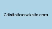 Criistinitaa.wixsite.com Coupon Codes