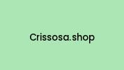 Crissosa.shop Coupon Codes