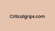 Criticalgrips.com Coupon Codes