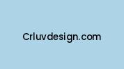 Crluvdesign.com Coupon Codes