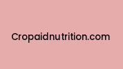 Cropaidnutrition.com Coupon Codes