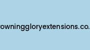 Crowninggloryextensions.co.uk Coupon Codes
