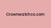 Crownwatchco.com Coupon Codes