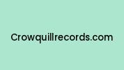 Crowquillrecords.com Coupon Codes