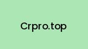 Crpro.top Coupon Codes