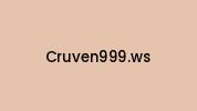 Cruven999.ws Coupon Codes