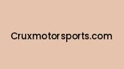 Cruxmotorsports.com Coupon Codes
